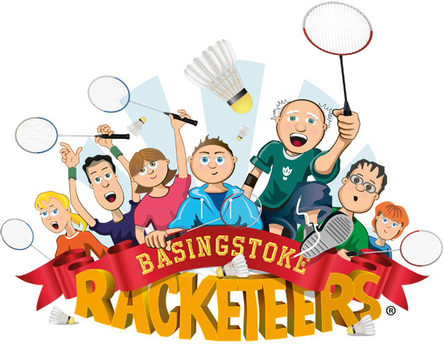 Basingstoke Racketeers Badminton Club Logo